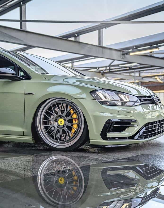 卡其绿高尔夫不错哦是你的菜吗