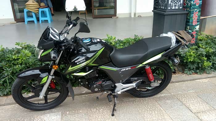 【图】今天一大早就去提了新大洲本田战豹150~大家来看看怎么样啊