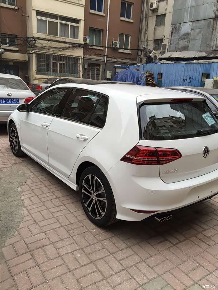 高尔夫7rline提车记