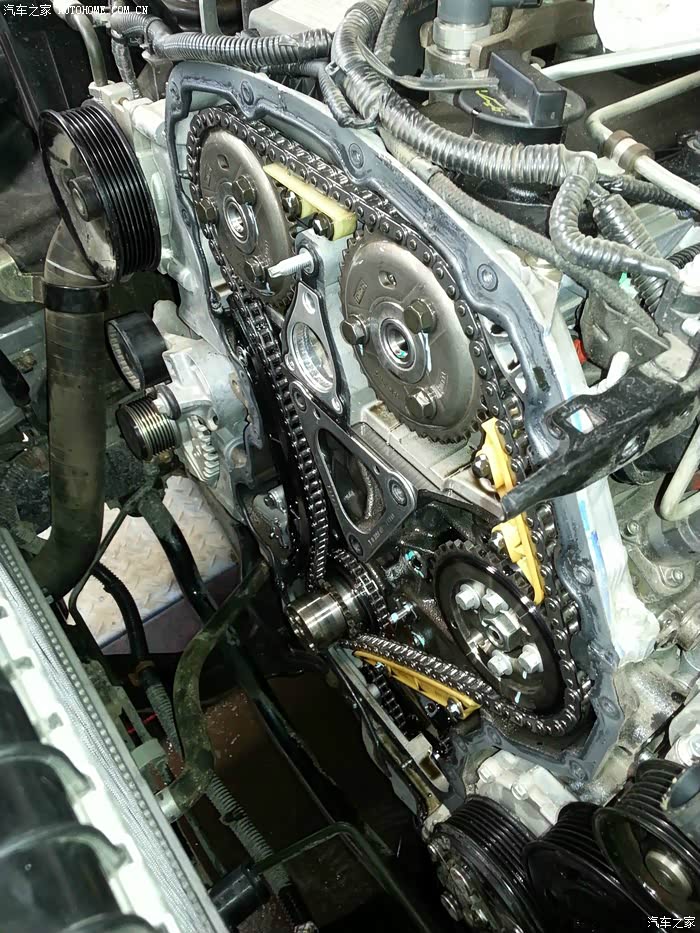 驭胜正时链条真,4d20为什么还皮带?