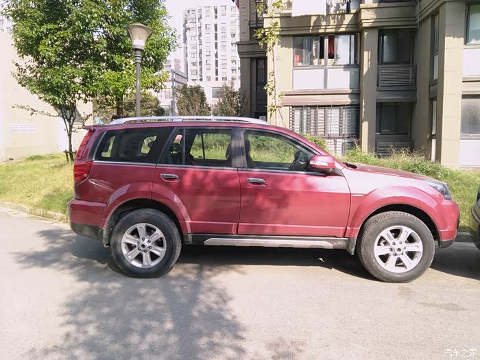 后 h5经典红色.第二弹提车作业_哈弗h5论坛_汽车之家论坛