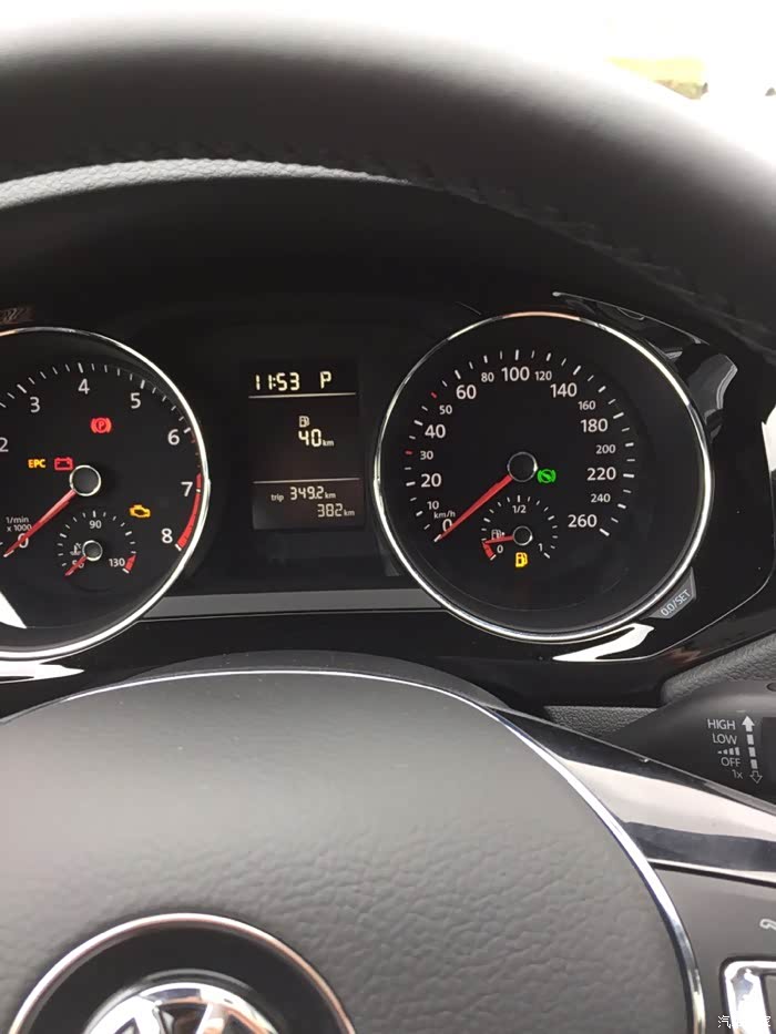 【图】我这油表是不是有问题_速腾论坛_汽车之家论坛