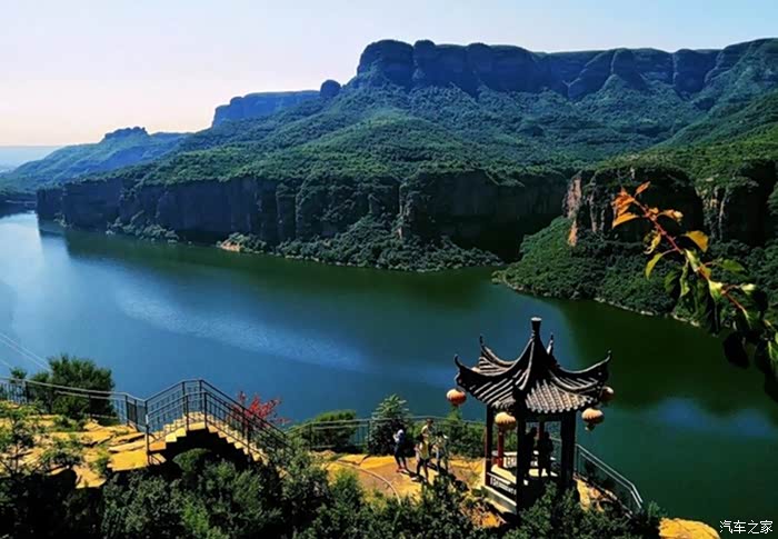 石家庄cs35车友会邢台桃花源找寻夏日的清凉