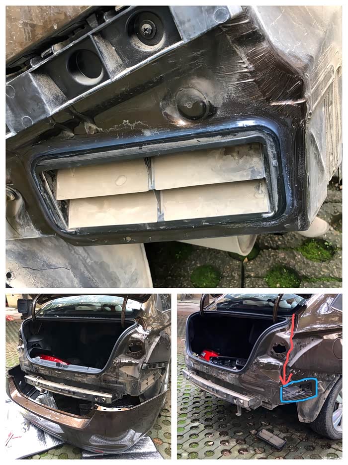 求大神解答艾瑞泽5后备箱排水孔在那个位置