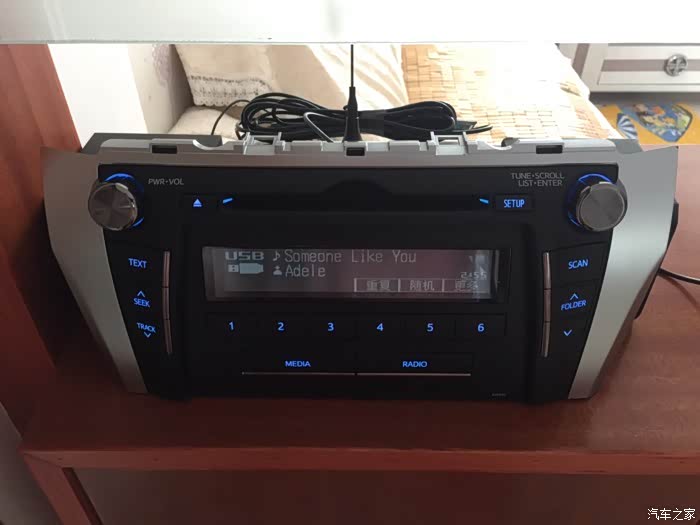 凯美瑞原装cd改装家用