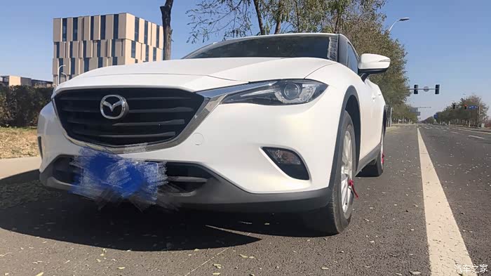 18款蓝天活力版提车 白色cx-4