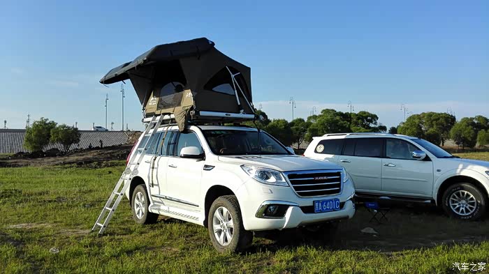 【图】新买的车顶帐篷_哈弗h9论坛_汽车之家论坛