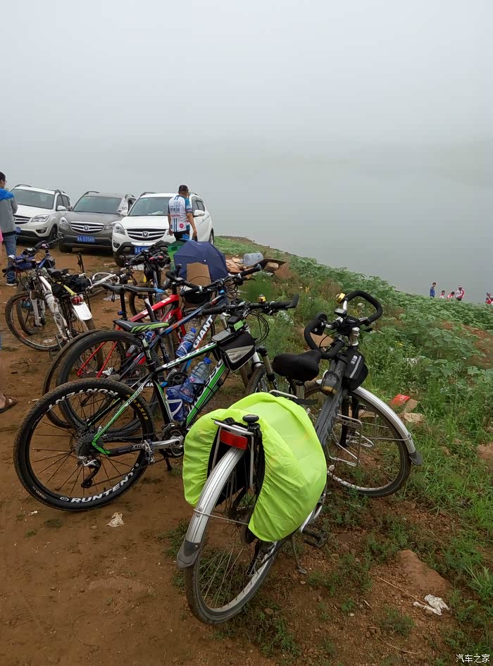 石家庄cs35车友会白草坪水库露营