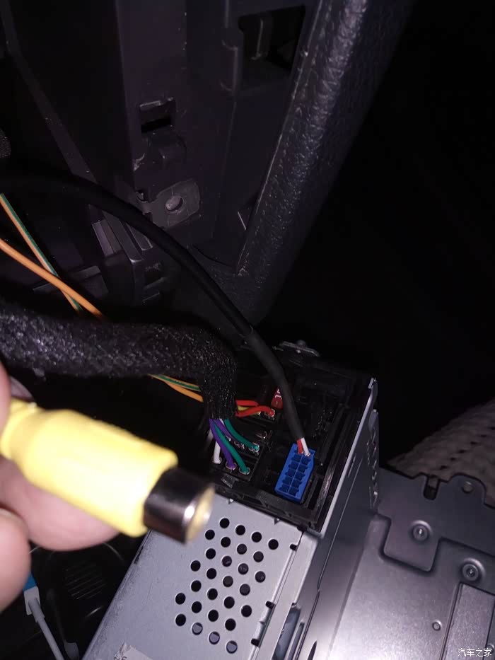 求助宝来安装65mib德赛西威187a倒车影像摄像头当前不可用