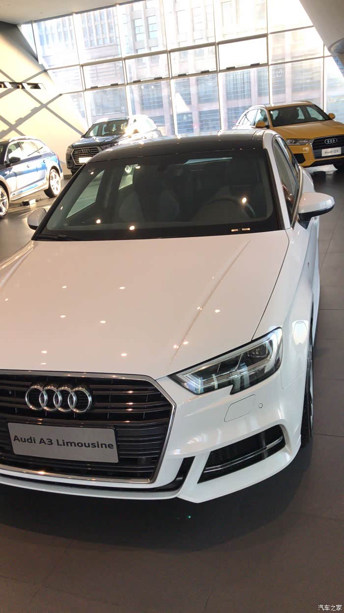 【图】无锡车主昨天定的18款a3时尚冰川白有来探讨下价格的吗_奥迪a3