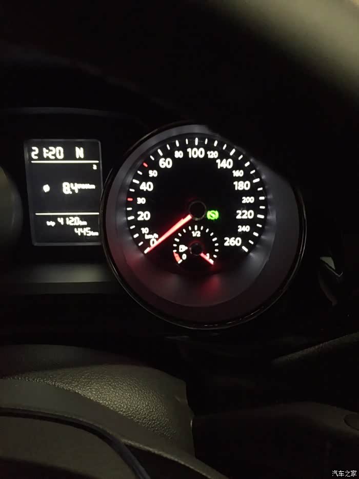 【图】我这油表是不是有问题_速腾论坛_汽车之家论坛