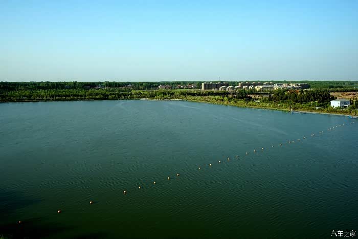 游成武县蓝水湾湖心岛