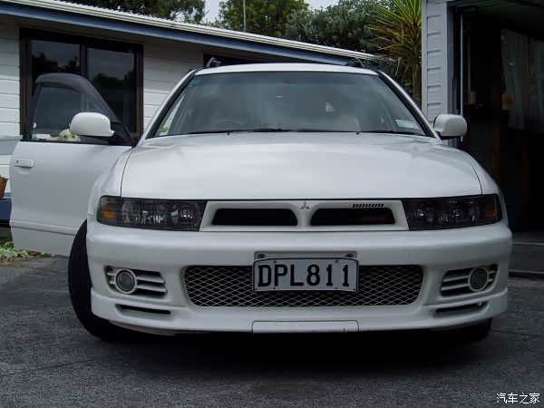 有认得这车的么经典老车mitsubishilegnumvr4怀旧作业