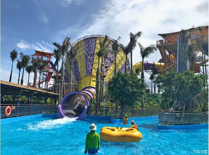 水上之旅——长治太行欢乐谷 玩完这个项目时间正傍晚17点整游乐园