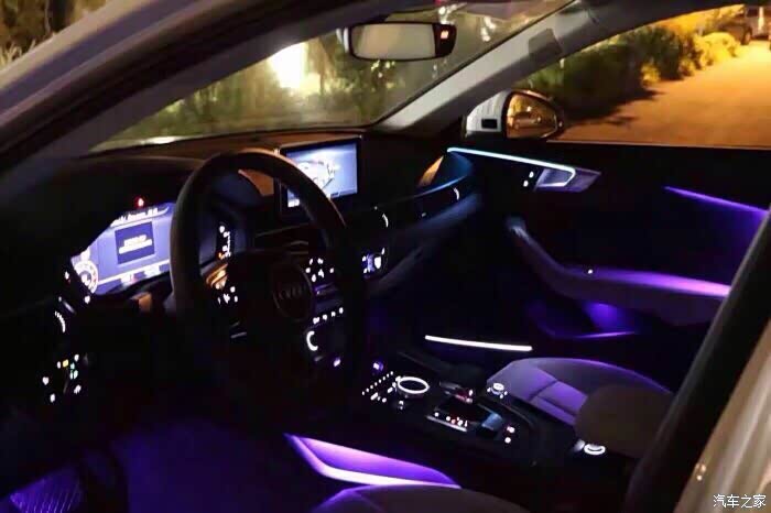 【图】进取版a4l有氛围灯吗?看图_奥迪a4l论坛_汽车之家论坛