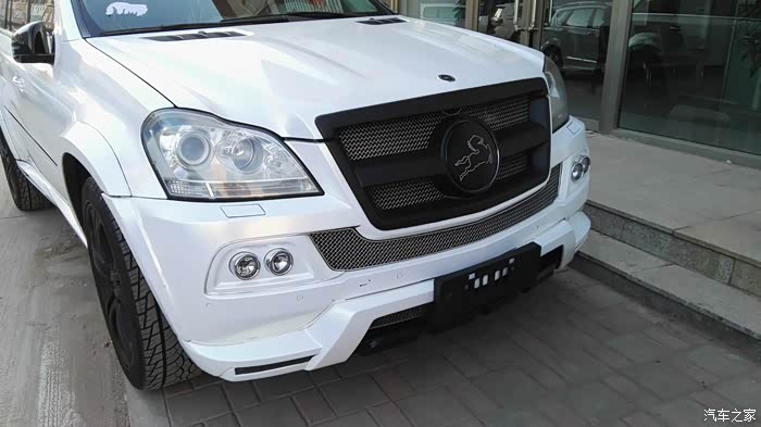 实拍改装后奔驰gl450