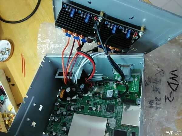 升级原车功放芯片tda7387ep换成tda7854