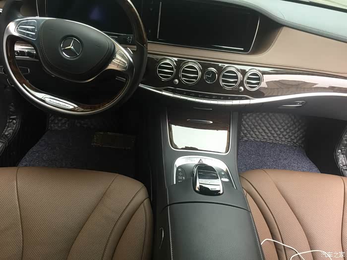 【图】s320l商务 棕内饰搭配的效果_奔驰s级论坛_汽车之家论坛