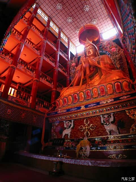 终于到达了天堂寺, 我能够大声的喊:天堂,我来了.