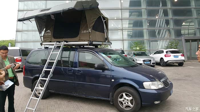 别克gl8安装车震神器--车顶帐篷.