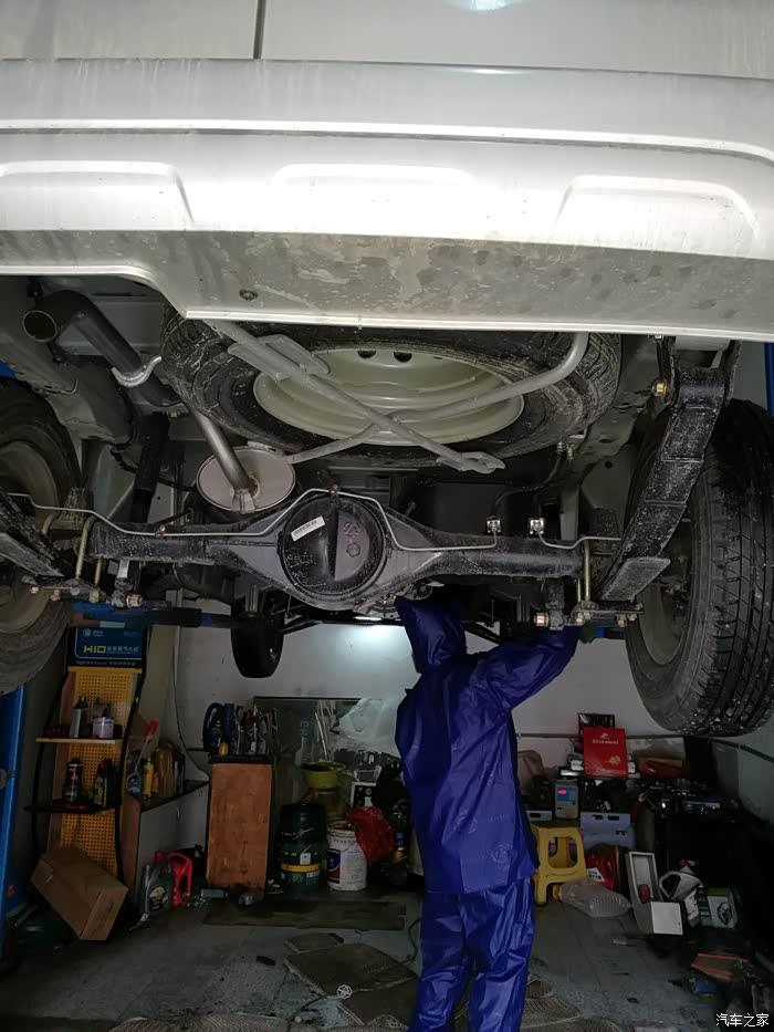 长安之星9做底盘装甲