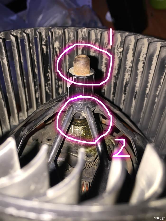 【图】解决老速腾冬季空调异响作业,希望可以帮到大家_速腾论坛_汽车