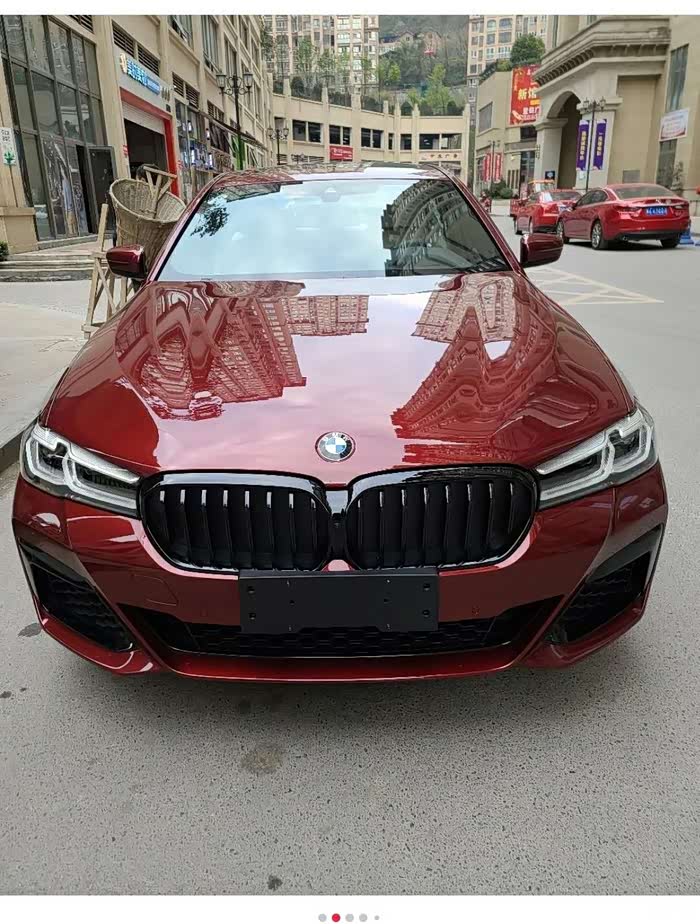 【图】镜红这个颜色咋样 是不是m5官图那个红_宝马5系论坛_汽车之家