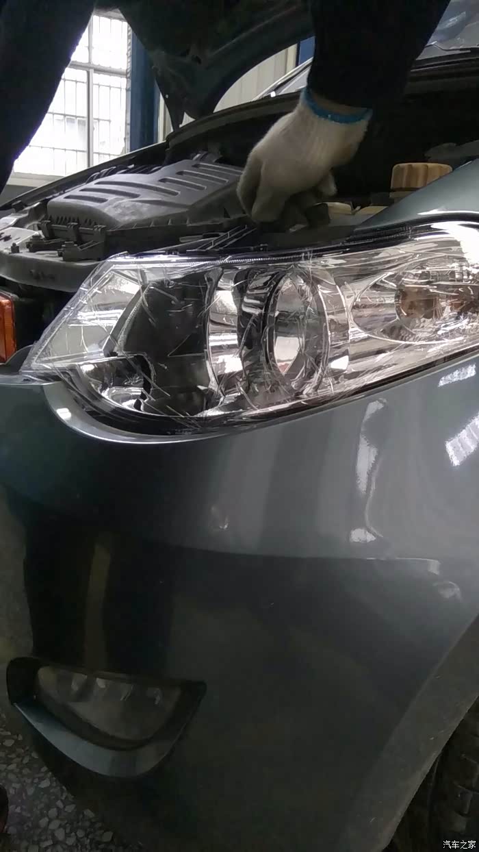 【图】换大灯啦!_五菱宏光论坛_汽车之家论坛