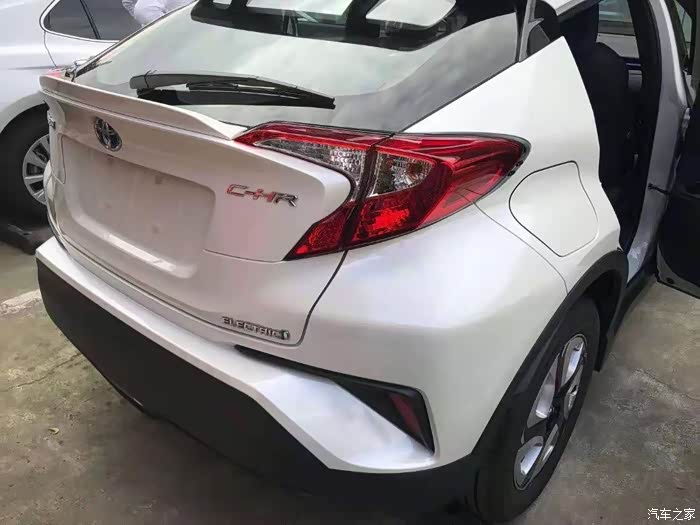 【图】chrev白色比较靓,超值价提车_丰田c-hr ev论坛_汽车之家论坛