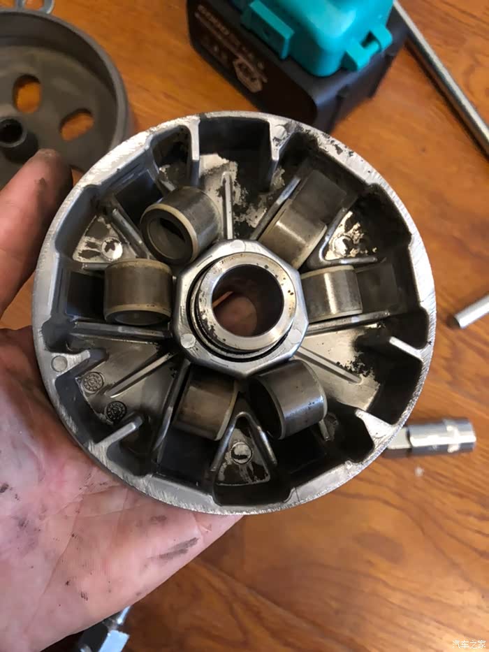 三阳火凤凰fnx150改装更换普利珠记录贴