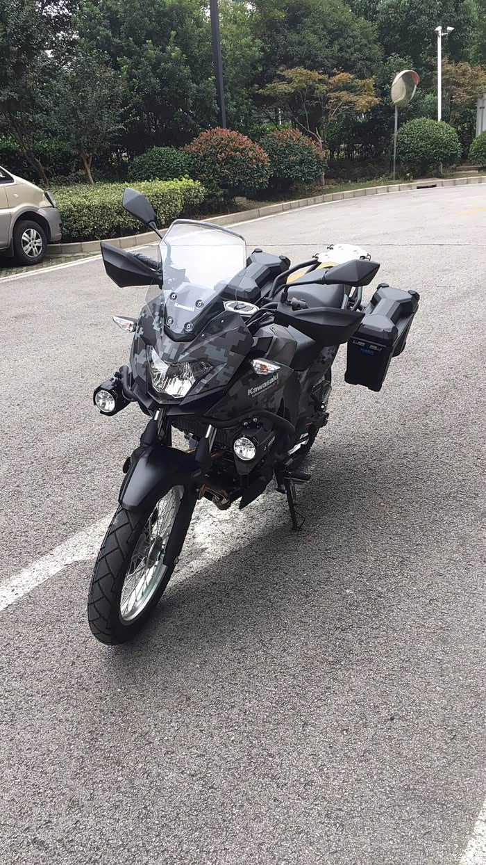 川崎versysx300提车作业