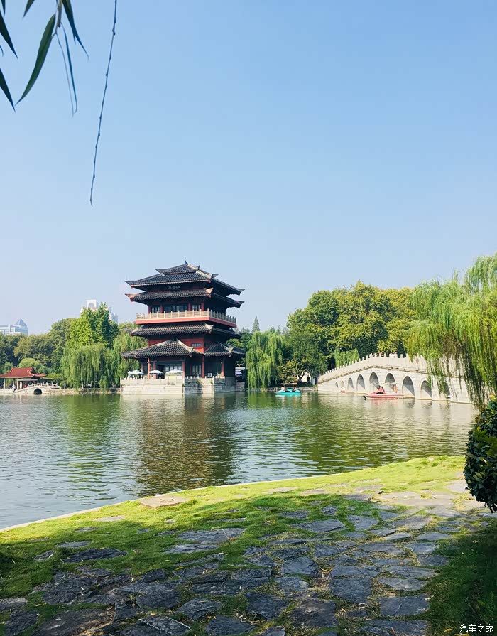 点亮你心中的光#古逍遥津公园