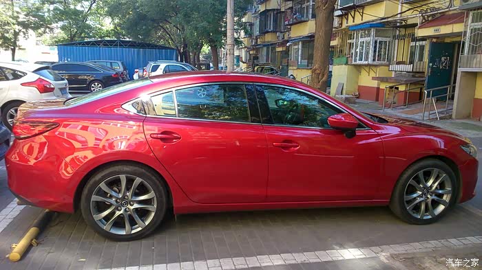 5魂动红喷枪灰轮毂_阿特兹论坛_汽车之家论坛