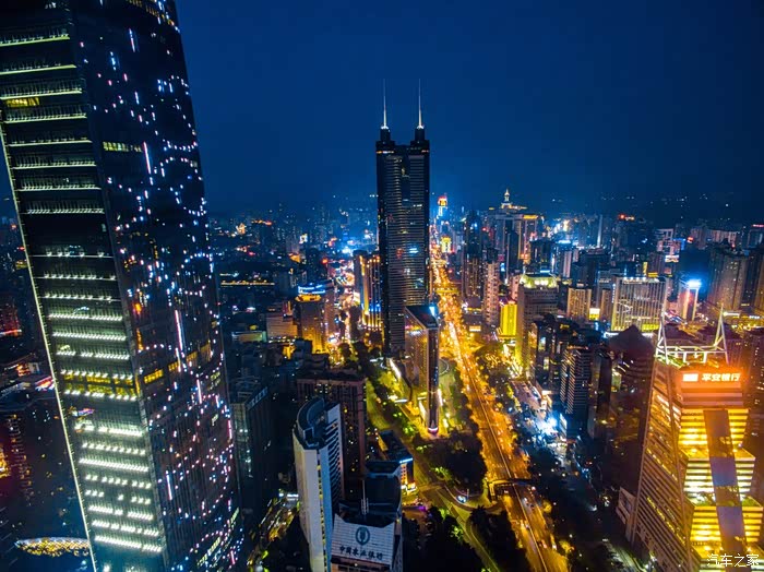 登记前最后一次航拍,深圳市区俯瞰高楼!