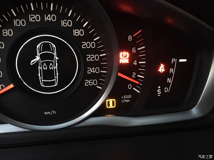 【图】新人求助:这个黄灯亮起是什么意思_沃尔沃s60论坛_汽车之家论坛