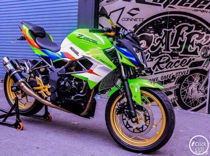 【图】找了点国外z250sl照片_川崎摩托车论坛_汽车之家论坛