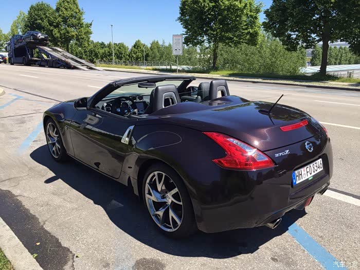 【图】上周在德国整了一辆370z敞篷开了几天(多图)_日产370z论坛_汽车