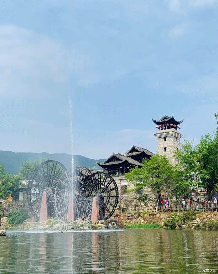 自驾rx5打卡锦里沟景区