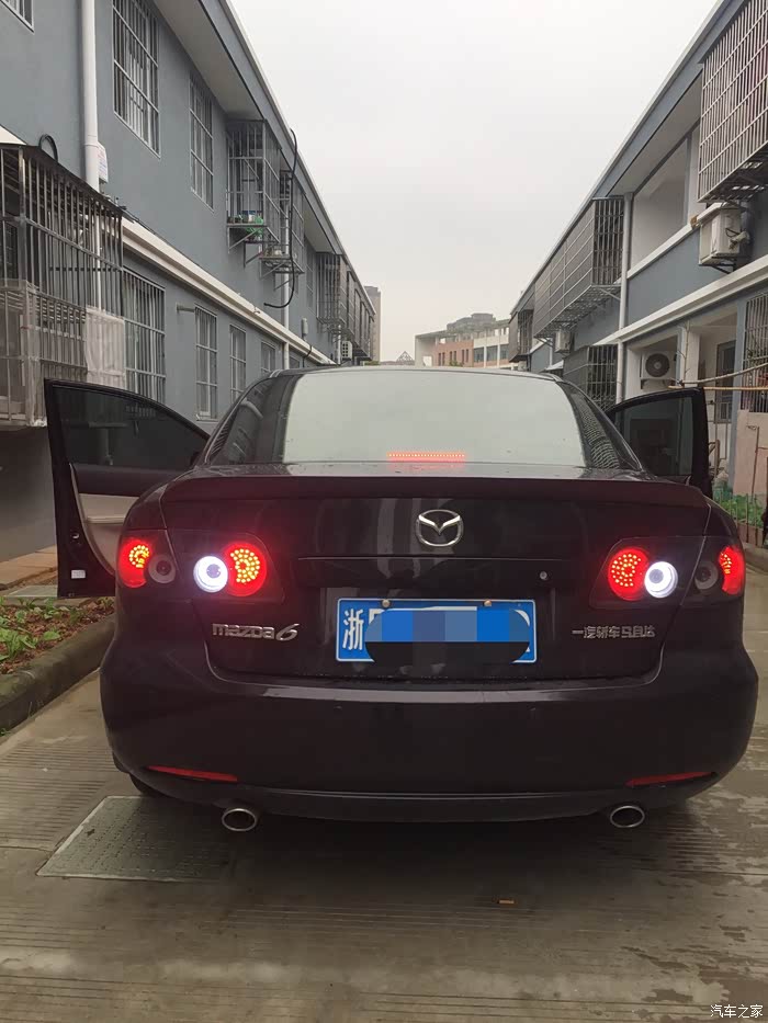 【图】马六改装16款多明戈尾灯_马自达6论坛_汽车之家论坛