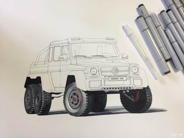 深夜手绘痴汉之大g系列