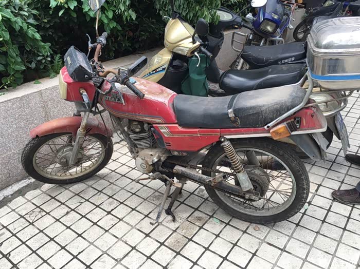 嘉陵125改装,想改复古的第一次动手,高手指点下