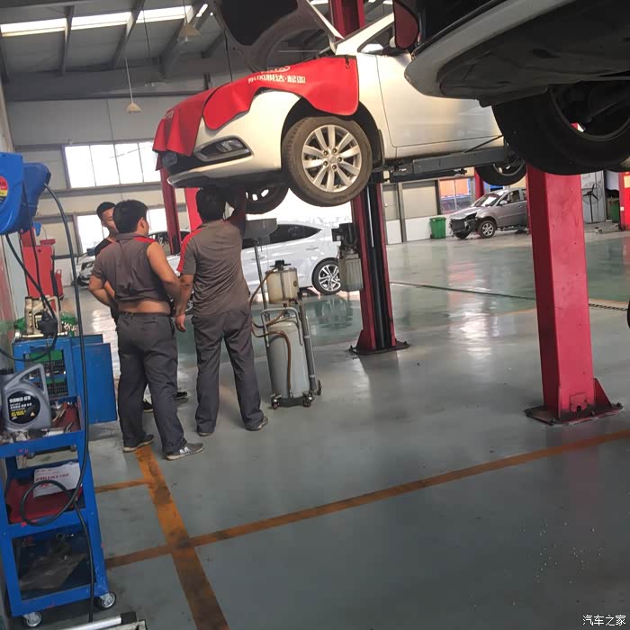 【图】小三第二次保养作业~_起亚k3/k3s论坛_汽车之家论坛