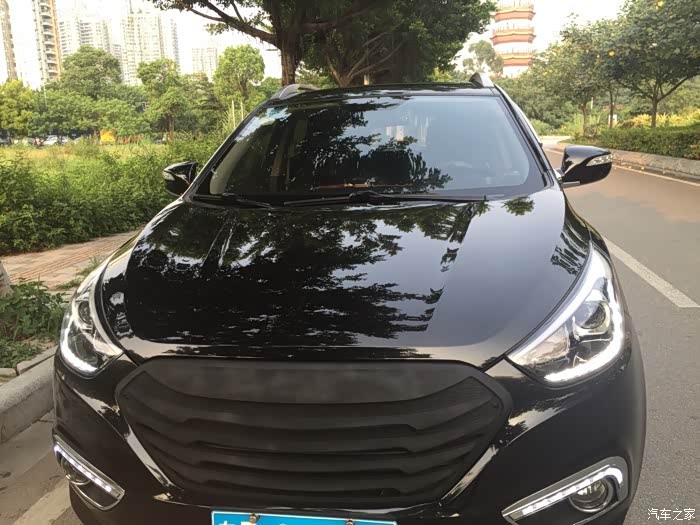 中网改色,辛苦了2个小时效果_北京现代ix35/mufasa 沐飒论坛_汽车之家