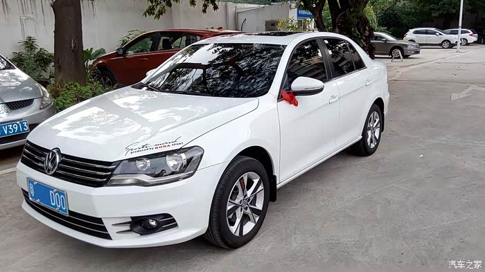 15款宝来质惠版手舒提车半月交作业