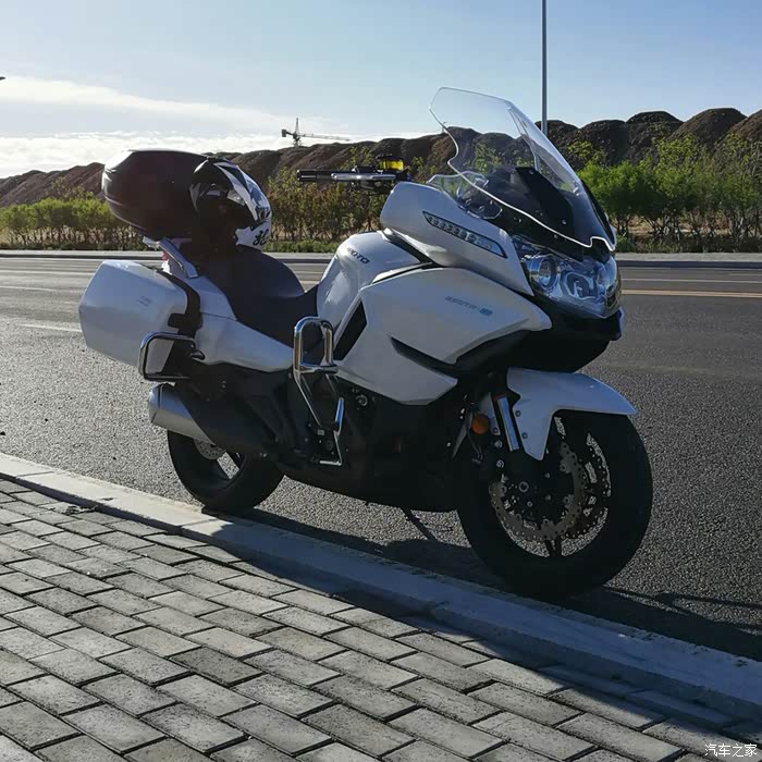 春风 国宾650保险杠安装效果图