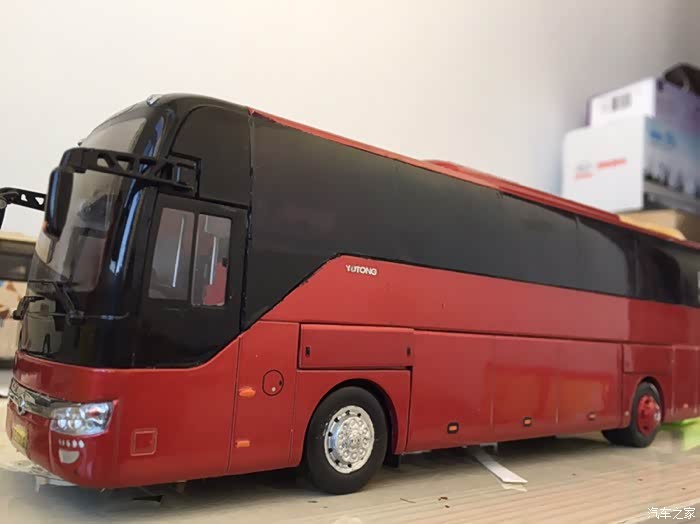 【图】【lmh200801&八月活动】1:42宇通客车zk6122hd9详拍作业_模型