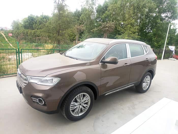 求助新哈弗h6的可可棕实车照片