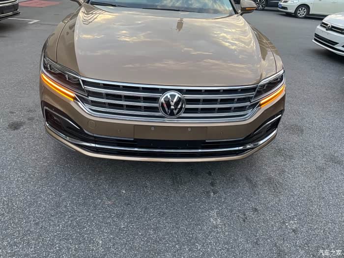 辉昂2021款380豪华版金色提车作业前来报道