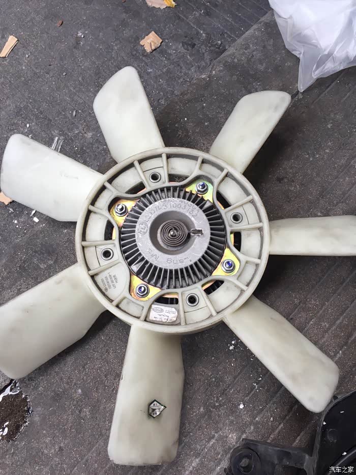 原车拆车件压缩机尾翼空调扇