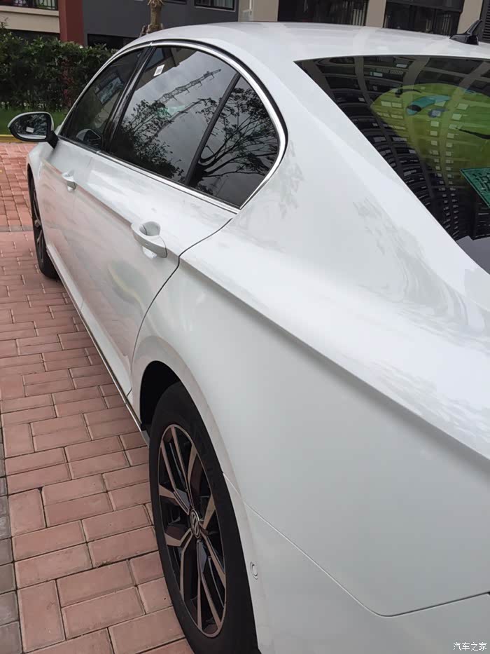 1029喜提全新迈腾330尊贵极地白